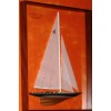 Half models with wooden frame - - Shamrock V 1930 - Abordage