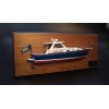 Sabre Express 38 power boat custom half model