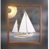 Cherubini 44 stunning framed half model