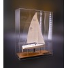 Melges 24 elegant desk model of 8 inches LOA.