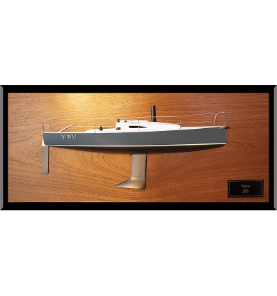 J-88 exquisite custom half model with deck details