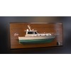 Grand Banks 49 Eastbay custom half model with deck details