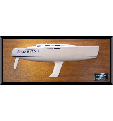 Beneteau First 36.7 half model with cabin and cockpit only