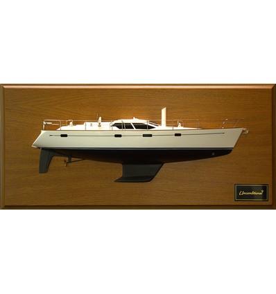 Oyster 49 astonishing half model with deck details