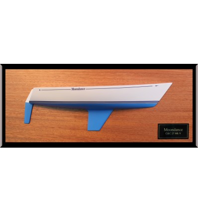 C&C 27 Mark V stunning half hull