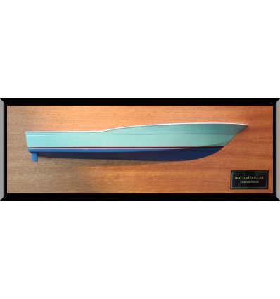 Scopinich 35 power boat custom half hull